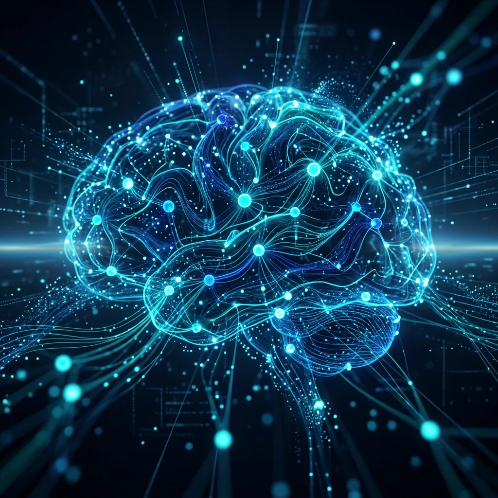 AI Neural Network Visual