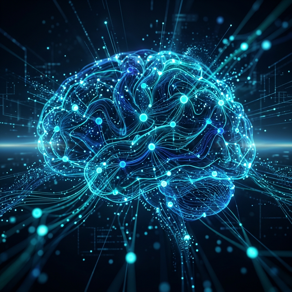 AI Neural Network Visual